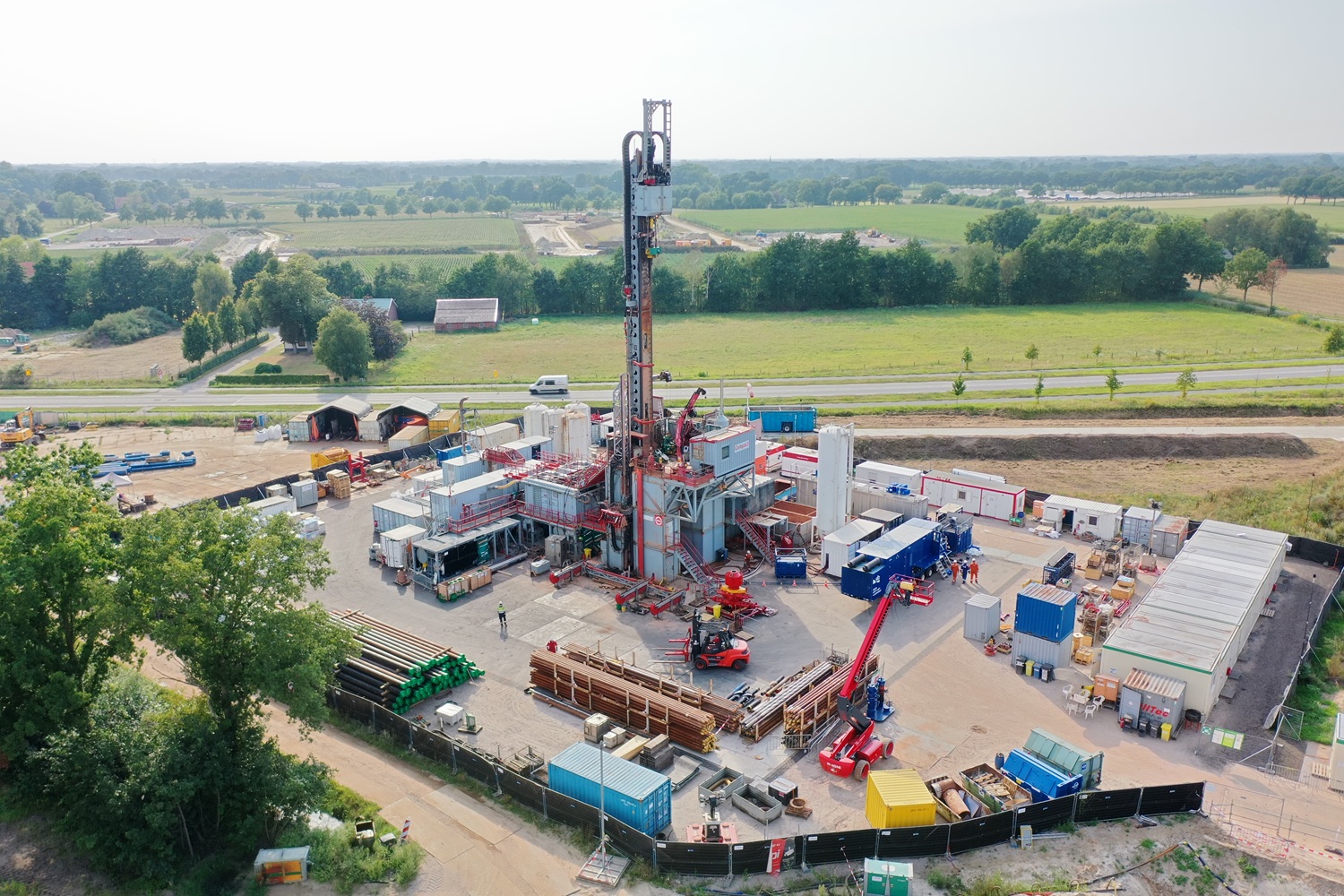 Start werkzaamheden voor diepboring op locatie H-01